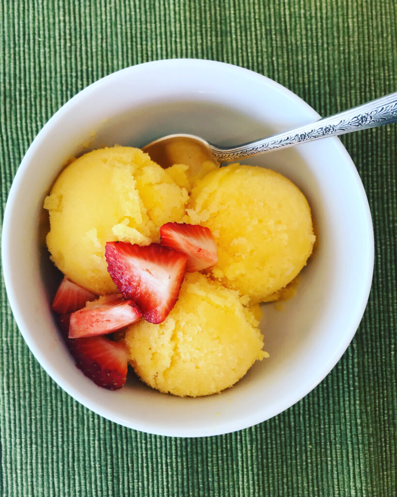 Quick Mango Sorbet | Flagstone Pantry