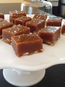 salted pumpkin caramels