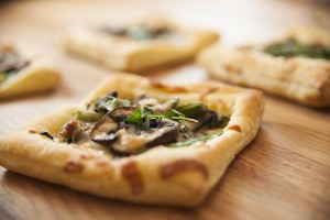 savory mushroom tarts